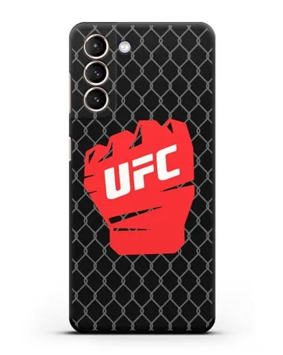 Чехол с изображенем UFC Перчатка силиконовый для Samsung Galaxy S21 [SM-G991B]