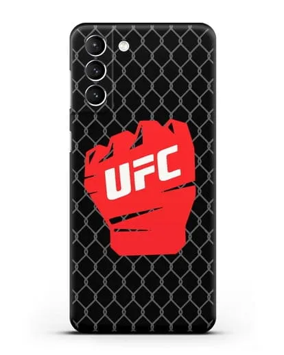 Чехол с изображенем UFC Перчатка силиконовый для Samsung Galaxy S21 Plus [SM-G996B]