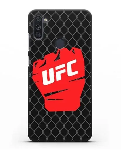 Чехол с изображенем UFC Перчатка силиконовый для Samsung Galaxy M11 [SM-M115F]