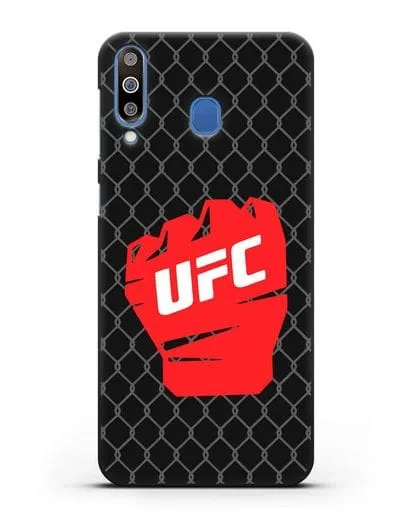 Чехол с изображенем UFC Перчатка силиконовый для Samsung Galaxy M30 [SM-M305F]