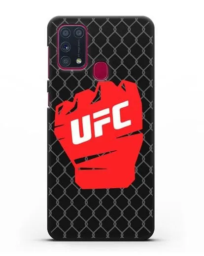 Чехол с изображенем UFC Перчатка силиконовый для Samsung Galaxy M31 [SM-M315F]