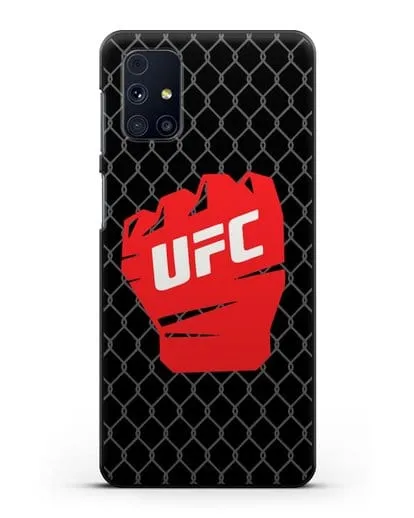 Чехол с изображенем UFC Перчатка силиконовый для Samsung Galaxy M51 [SM-M515F]