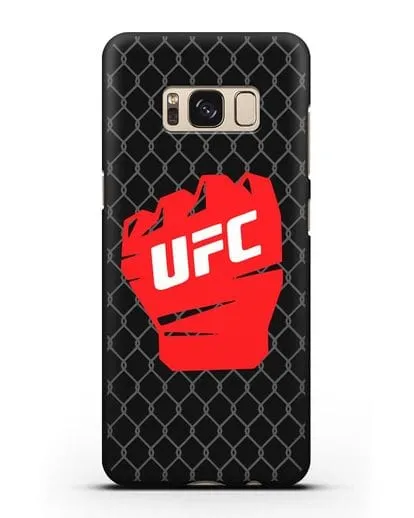Чехол с изображенем UFC Перчатка силиконовый для Samsung Galaxy S8 Plus [SM-G955F]