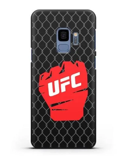 Чехол с изображенем UFC Перчатка силиконовый для Samsung Galaxy S9 [SM-G960F]