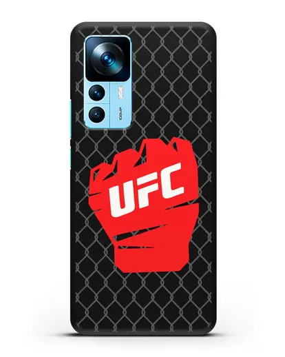 Чехол с изображенем UFC Перчатка силиконовый для Xiaomi 12T