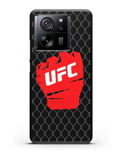 Чехол с изображенем UFC Перчатка силиконовый для Xiaomi 13T Pro