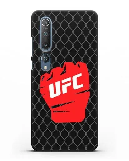 Чехол с изображенем UFC Перчатка силиконовый для Xiaomi Mi 10 Pro