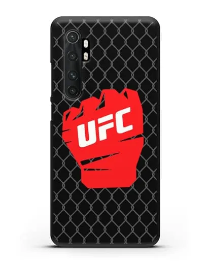 Чехол с изображенем UFC Перчатка силиконовый для Xiaomi Mi 10 Lite