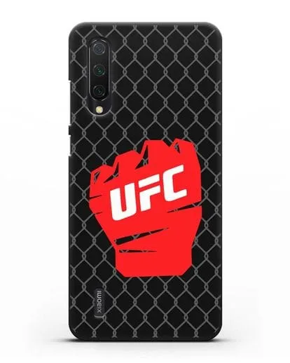 Чехол с изображенем UFC Перчатка силиконовый для Xiaomi Mi 9 Lite