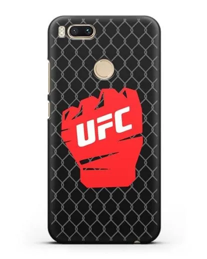 Чехол с изображенем UFC Перчатка силиконовый для Xiaomi Mi A1