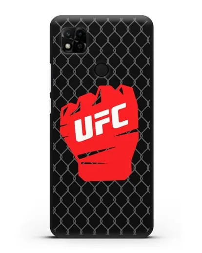 Чехол с изображенем UFC Перчатка силиконовый для Xiaomi Redmi 10A