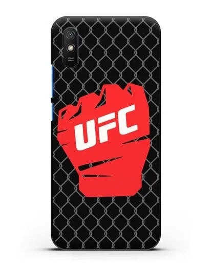 Чехол с изображенем UFC Перчатка силиконовый для Xiaomi Redmi 9A
