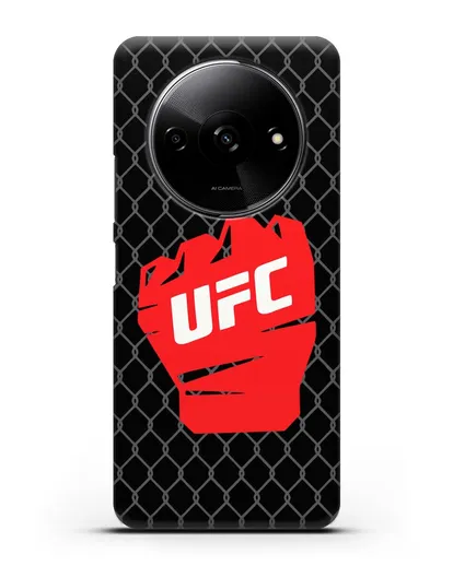 Чехол с изображенем UFC Перчатка силиконовый для Xiaomi Redmi A3