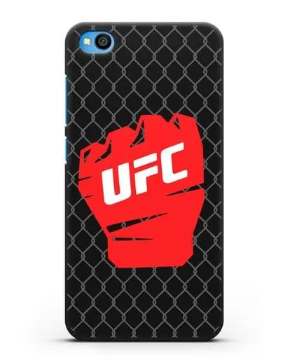 Чехол с изображенем UFC Перчатка силиконовый для Xiaomi Redmi Go