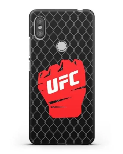 Чехол с изображенем UFC Перчатка силиконовый для Xiaomi Redmi S2