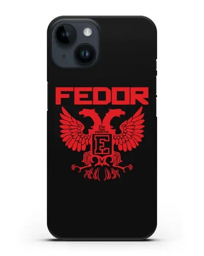 Чехол с гербом Fedor The Last Emperor силиконовый для iPhone 14