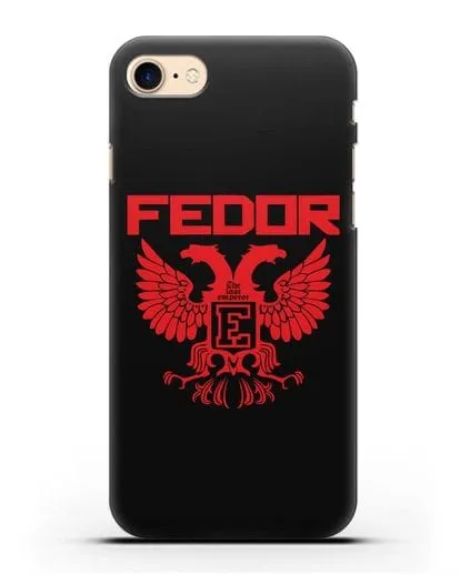 Чехол с гербом Fedor The Last Emperor силиконовый для iPhone 7
