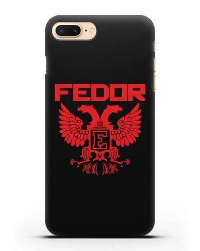 Чехол с гербом Fedor The Last Emperor силиконовый для iPhone 8 Plus