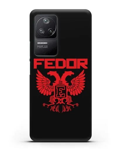 Чехол с гербом Fedor The Last Emperor силиконовый для Xiaomi Poco F4