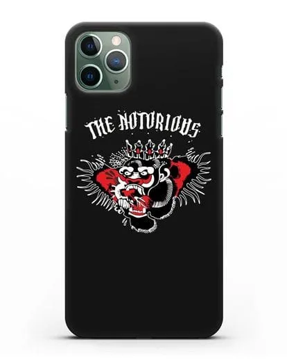 Чехол с логотипом The Notorious силиконовый для iPhone 11 Pro