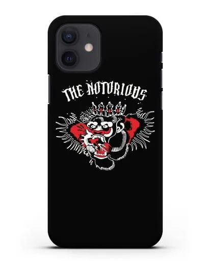 Чехол с логотипом The Notorious силиконовый для iPhone 12