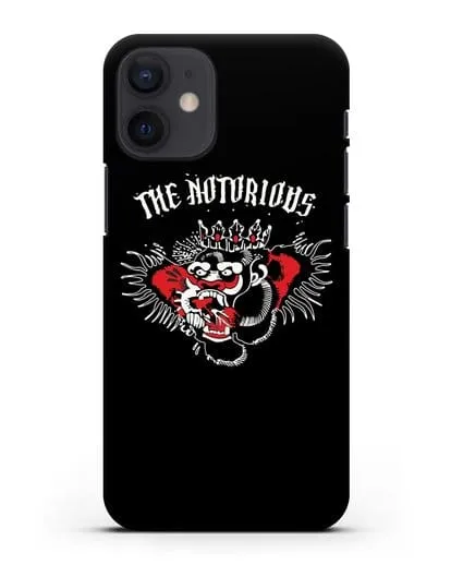 Чехол с логотипом The Notorious силиконовый для iPhone 12 mini