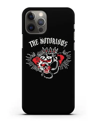Чехол с логотипом The Notorious силиконовый для iPhone 12 Pro