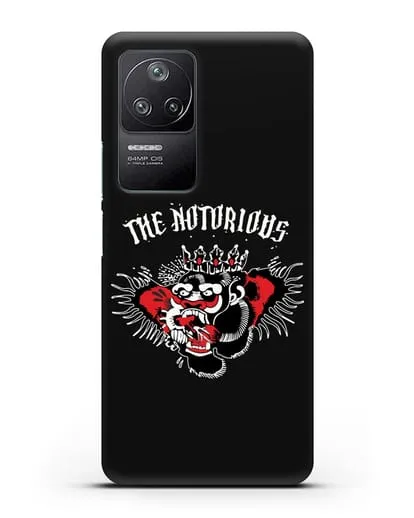 Чехол с логотипом The Notorious силиконовый для Xiaomi Poco F4