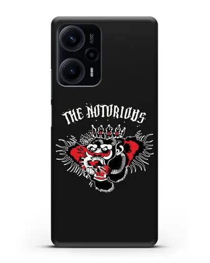 Чехол с логотипом The Notorious силиконовый для Xiaomi Poco F5