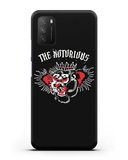 Чехол с логотипом The Notorious силиконовый для Xiaomi Poco M3
