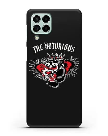 Чехол с логотипом The Notorious силиконовый для Samsung Galaxy M53 [SM-M536]