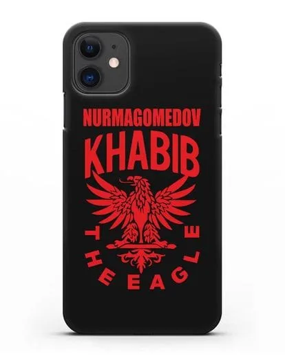 Чехол с логотипом Khabib Nurmagomedov The Eagle силиконовый для iPhone 11
