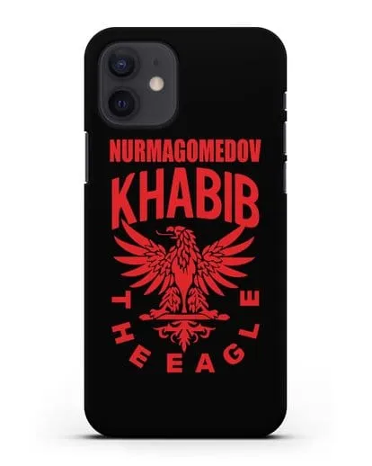 Чехол с логотипом Khabib Nurmagomedov The Eagle силиконовый для iPhone 12