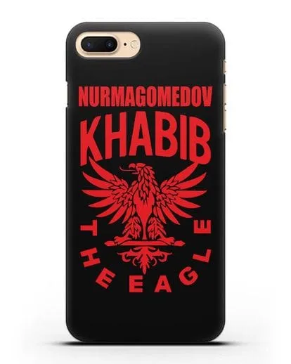 Чехол с логотипом Khabib Nurmagomedov The Eagle силиконовый для iPhone 8 Plus