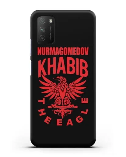 Чехол с логотипом Khabib Nurmagomedov The Eagle силиконовый для Xiaomi Poco M3