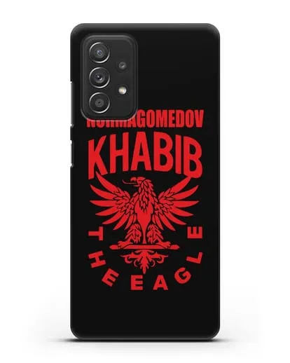 Чехол с логотипом Khabib Nurmagomedov The Eagle силиконовый для Samsung Galaxy A53