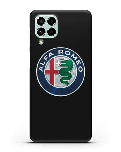 Чехол с логотипом Alfa Romeo силиконовый для Samsung Galaxy M53 [SM-M536]
