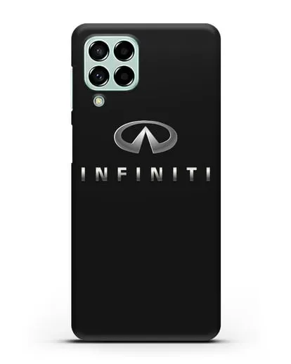 Чехол с логотипом Infiniti силиконовый для Samsung Galaxy M53 [SM-M536]