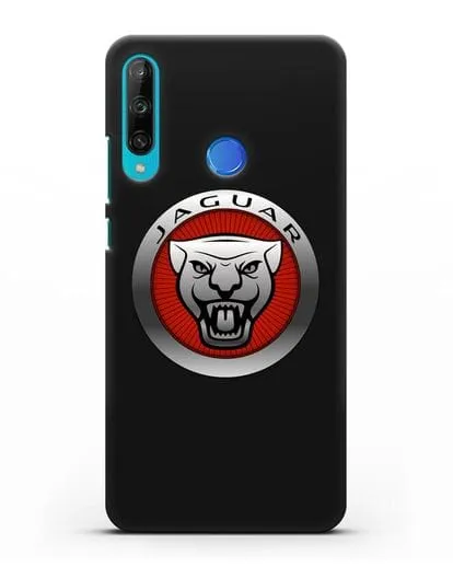 Чехол с логотипом Ягуар силиконовый для Honor 9C