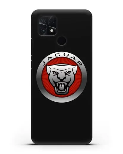 Чехол с логотипом Ягуар силиконовый для Xiaomi Poco C40