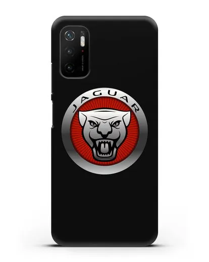 Чехол с логотипом Ягуар силиконовый для Xiaomi Poco M3 Pro