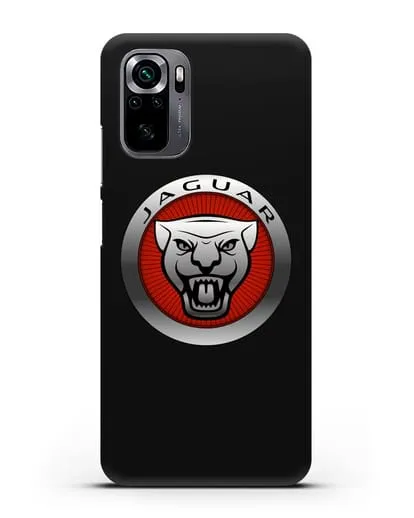 Чехол с логотипом Ягуар силиконовый для Xiaomi Poco M5s