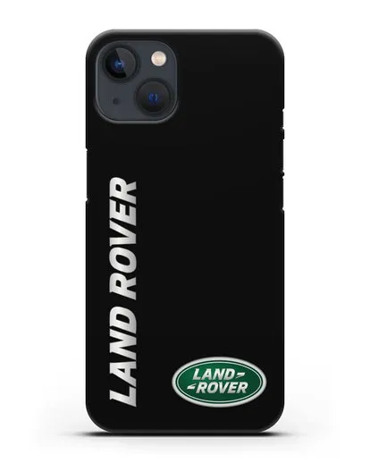 Чехол с надписью Land Rover и логотипом силиконовый для iPhone 13