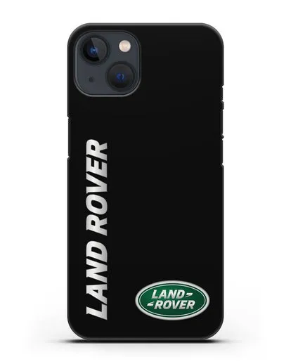 Чехол с надписью Land Rover и логотипом силиконовый для iPhone 13 Mini