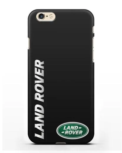 Чехол с надписью Land Rover и логотипом силиконовый для iPhone 6s