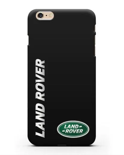 Чехол с надписью Land Rover и логотипом силиконовый для iPhone 6 Plus