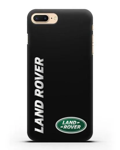Чехол с надписью Land Rover и логотипом силиконовый для iPhone 7 Plus