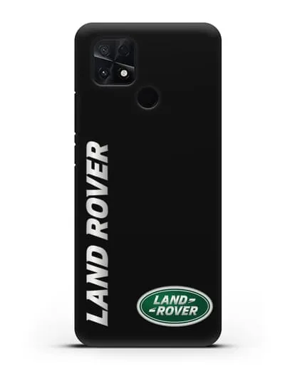 Чехол с надписью Land Rover и логотипом силиконовый для Xiaomi Poco C40