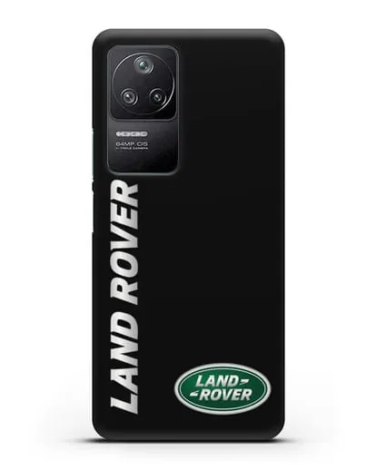 Чехол с надписью Land Rover и логотипом силиконовый для Xiaomi Poco F4
