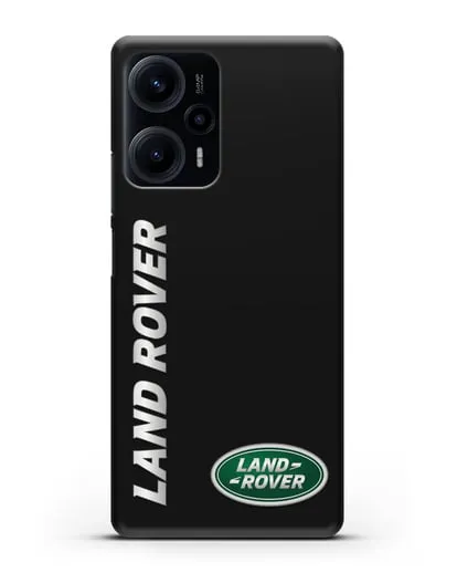 Чехол с надписью Land Rover и логотипом силиконовый для Xiaomi Poco F5